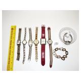 Group of Ladies Wristwatches, one Timex also a