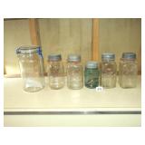 Group of Vintage Jars including Drey, Ball an d