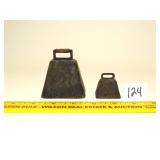 (2) Vintage Cow / Goat Bells