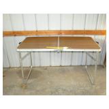 Aluminum Folding Table - Located in Garage