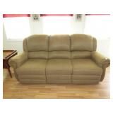 Sofa with Reclining Ends - Located in Living Room