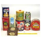Group of Product Tins