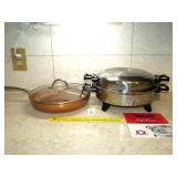 Copper Chef Skillet and a Kitchen Nutrition