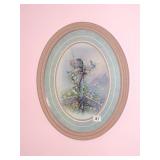 Framed Decorator Print  - Measures Approx. 15 1/2