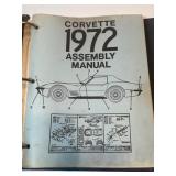 1972 Corvette Assembly Manual