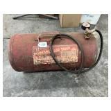 Portable Air Tank; glass is broken on gauge