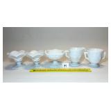 Group lot of Milk Glass including a vintage