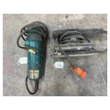 Makita Grinder and Black & Decker Sander