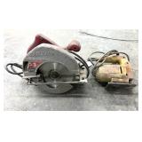 Skilsaw and Black & Decker Jigsaw (cord has been
