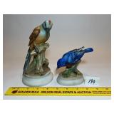 Pair of Vintage Lefton Birds: Flycatcher &