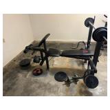 Marcy Diamond Elite Weight Bench; comes w/