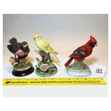 Group lot of Collectible Birds: (1) Cardinal by