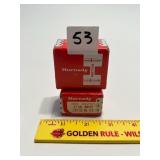 (2) Unopened boxes of Hornady .22 Cal hollow