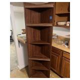 Corner Cabinet (not solid wood); measures approx.