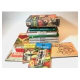 Large group lot of cookbooks