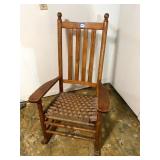 Large Vintage Wooden Rocker