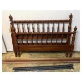Full Size Vintage Jenny Lind Spindle Bed;