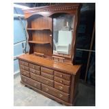 Large Dresser w/ mirror; measures approx.