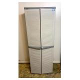 Plastic Black & Decker Storage Cabinet; measures