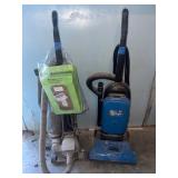 (2) Vacuums: Kirby & Wide Path Tempo by Hoover
