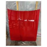 Fiberglass hood for a Corvette small block