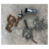 Reece Hitch; comes with hitch and 7/8 inch ball;