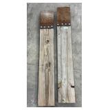Pair of homemade ramps