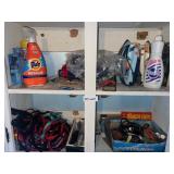 Small Cabinet Clean Out including dog collars,