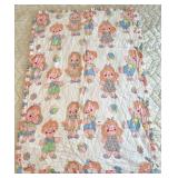 Vintage Baby quilt; measures approx. 34 in x 48