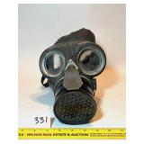 BRF Civilian Duty Respirator Gas Mask, WWII era