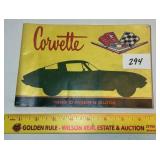1966 Corvette Owners Guide