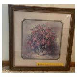 Large Framed Decorative Print