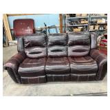 Sofa; dual recliners; one latch does not work;