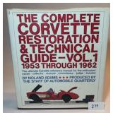 Autographed Complete Corvette Restoration &
