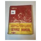 1972 Chevrolet Service Manual