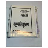 1962 Corvette Assembly Manual; made in 1975