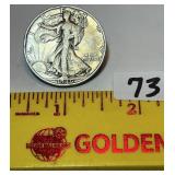 1946 Walking Liberty Half Dollar, S mint mark