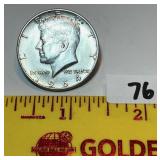 1964 Kennedy Half Dollar, D mint mark