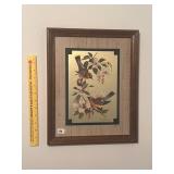 Framed Bird Print by William J. Whiteside