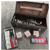 Metal tool box; contents ARE included; Also