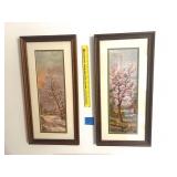 Pair of Framed Decorative prints