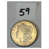 1921 Morgan S. Silver Dollar