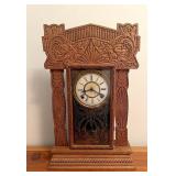 Antique Mantle Clock, unknown working condition;