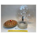Apple Pie Baker, Large Decorative Plate, Cut