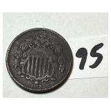 1867 Shield Nickel