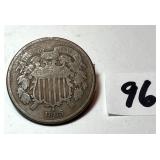 1865 two cent coin