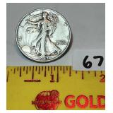 1943 Walking Liberty Half Dollar