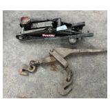 Chain binder & 2-Ton floor jack