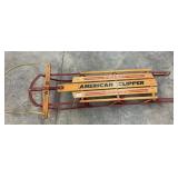 American Clipper by Cladding Vintage wooden sled