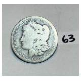 1901 Morgan O. Silver Dollar